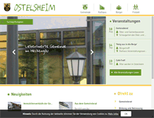 Tablet Screenshot of ostelsheim.de